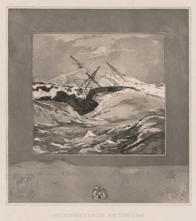 Vom Tode I Opus II, 1889, No. 3 de Max Klinger
