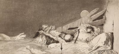 Miedos. 1881 de Max Klinger
