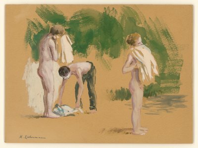 Badende Knaben de Max Liebermann