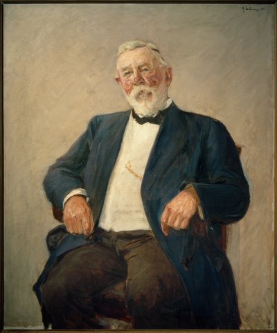 Retrato de Friedrich Kuhnt de Max Liebermann