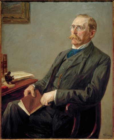 Retrato del director general Dr. Wilhelm Bode de Max Liebermann