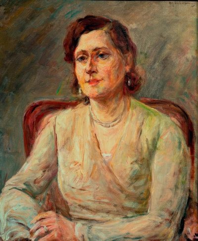 Retrato de Lydia Petrowa de Max Liebermann