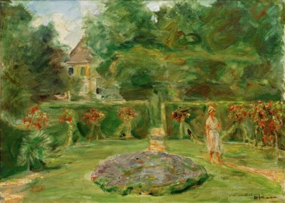 El rotonda en el jardín de setos de Max Liebermann