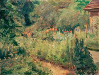 El huerto en Wannsee hacia el noroeste de Max Liebermann