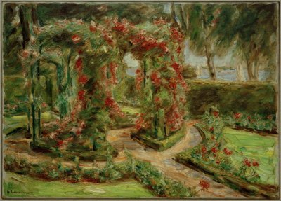 El jardín de rosas en Wannsee de Max Liebermann
