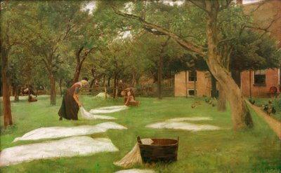 El blanqueo del césped de Max Liebermann
