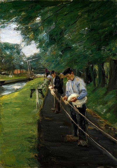 La cuerda de Edam. 1904 de Max Liebermann