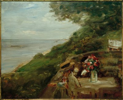 Vista del Elba - Terraza en el Elba - Restaurante Jacob de Max Liebermann