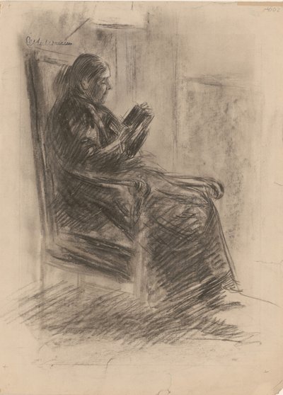 La esposa del artista de Max Liebermann