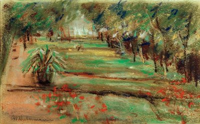 Jardín en Wannsee de Max Liebermann