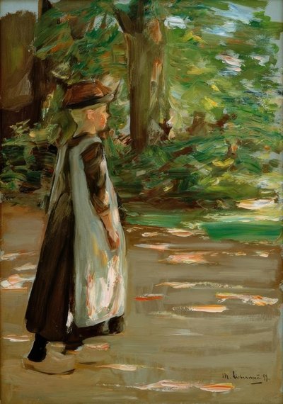 Niña Caminando de Max Liebermann