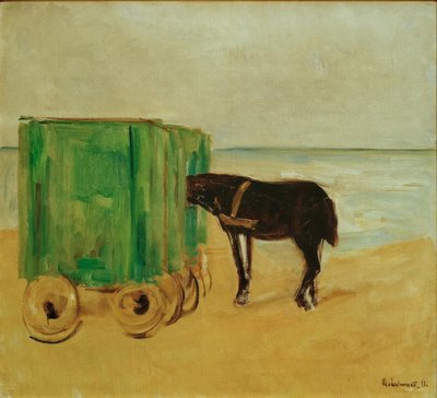 Carro de baño verde de Max Liebermann
