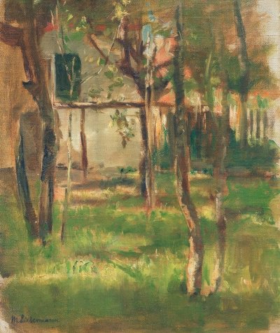 Casa con jardín de Max Liebermann