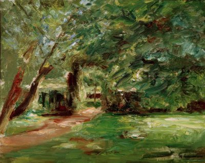 Jardín de setos en Wannsee de Max Liebermann