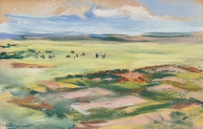 Detrás de las dunas de Max Liebermann