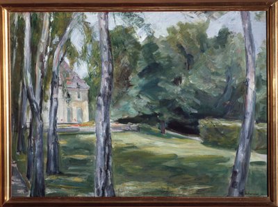 Casa en un jardín de Max Liebermann