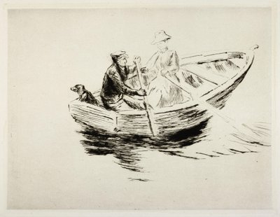 En la barca de Max Liebermann