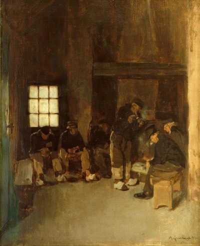 En la sala de pilotos de Max Liebermann