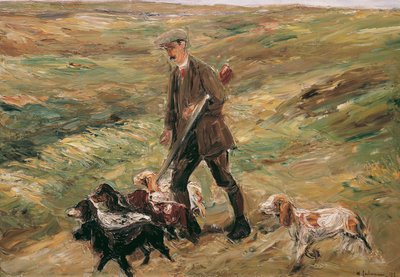 Cazadores en las dunas de Max Liebermann