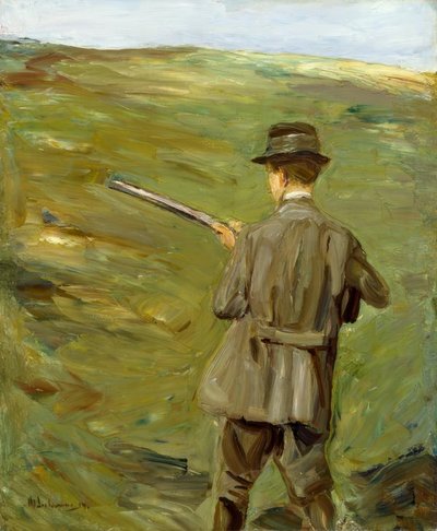 Cazador en las Dunas de Max Liebermann