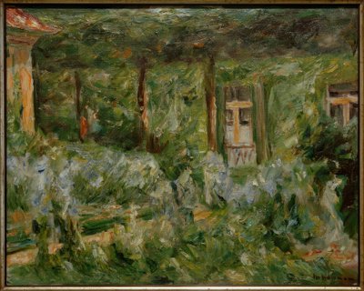 Casa de jardín hacia el este (?) de Max Liebermann