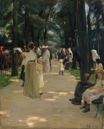 Avenida de los loros de Max Liebermann