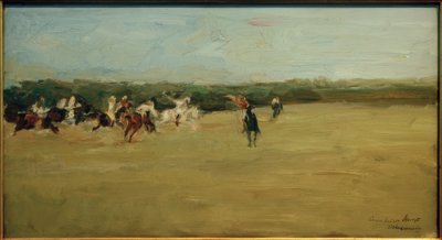 Jugadores de polo de Max Liebermann