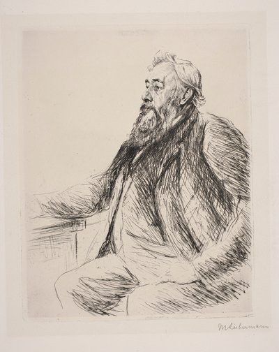 Retrato de Brinckmann de Max Liebermann