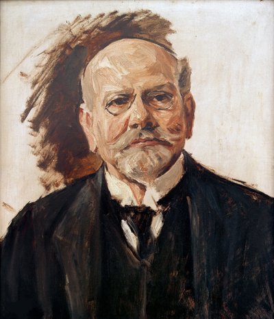 Retrato de Emil Moritz Rathenau 1838-1915, 1907 de Max Liebermann