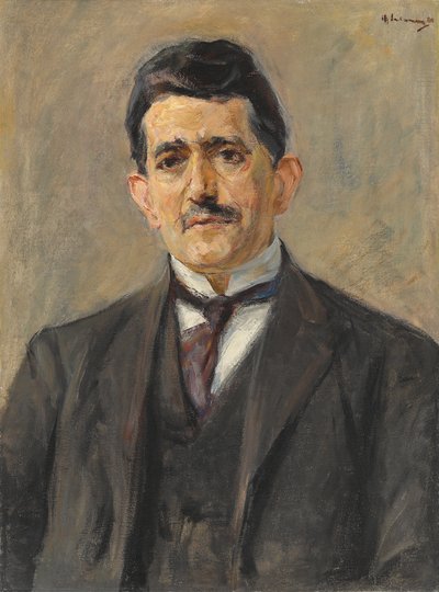 Retrato del editor Bruno Cassirer, 1921 de Max Liebermann