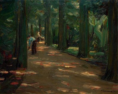 Avenida sombreada de Max Liebermann
