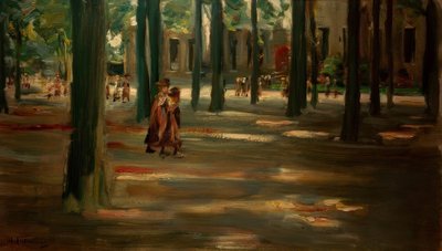 Camino escolar en Laren de Max Liebermann