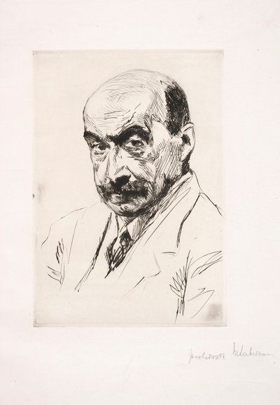 Autorretrato de Max Liebermann