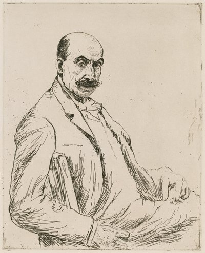 Autorretrato de Max Liebermann
