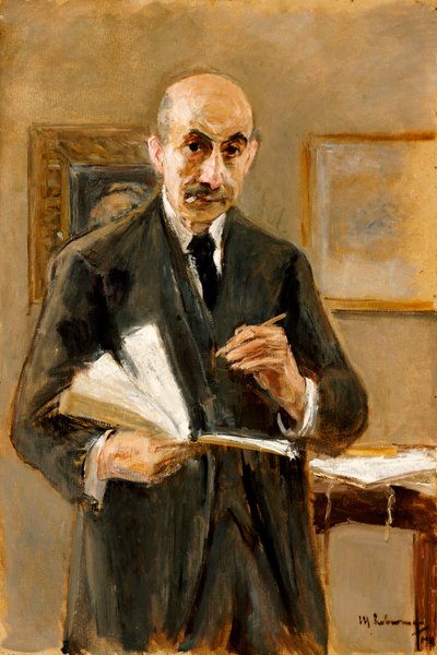 Autorretrato, 1916 de Max Liebermann