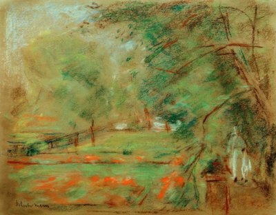 Paseo en el jardín del Wannsee de Max Liebermann