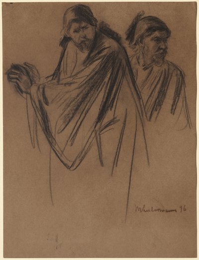 Studies for Saint Paul on the Way to Damascus de Max Liebermann