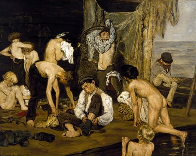 Nadadores de Max Liebermann