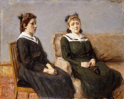 Las dos hermanas Leder, 1911 de Max Liebermann
