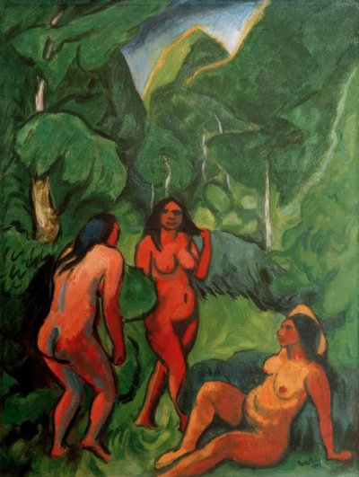 Por la noche de Max Pechstein