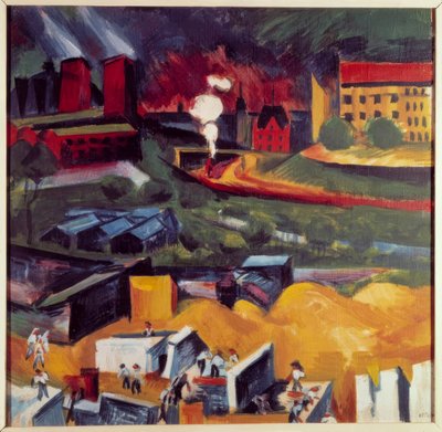 Vista de Schmargendorf de Max Pechstein