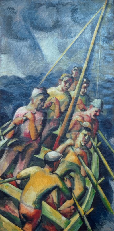 barco pesquero de Max Pechstein