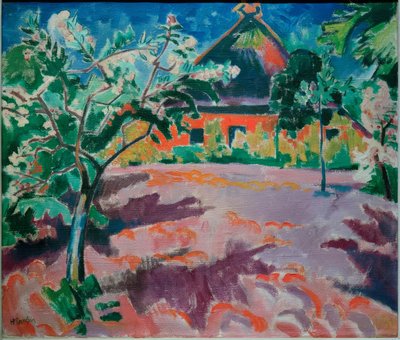 Floración primaveral II de Max Pechstein