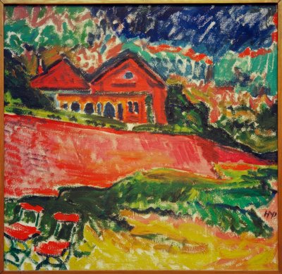 Paisaje en Dangast de Max Pechstein