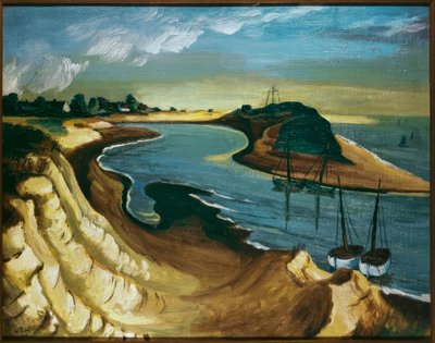Paisaje del mar Báltico  de Max Pechstein