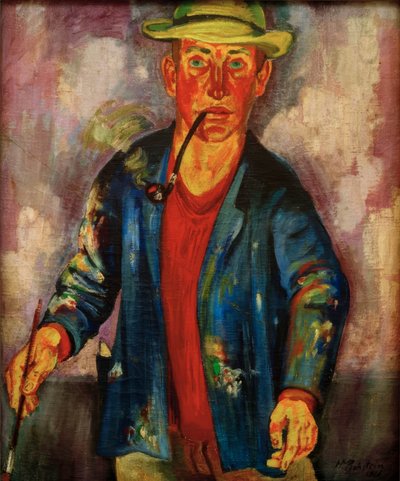 autorretrato de Max Pechstein