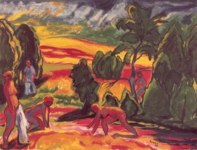 Día de verano de Max Pechstein