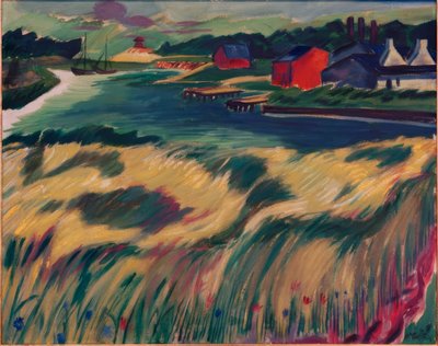 Campo ondulado de Max Pechstein