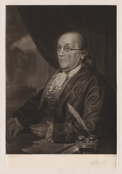 Benjamin Franklin, 1901 de Max Rosenthal