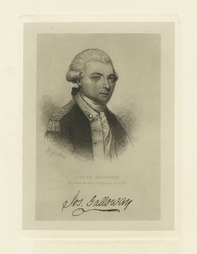 Joseph Galloway, miembro del Congreso de 1774 de Max Rosenthal